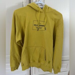 Helly Hansen Women's Yellow Hoodie Sweater| Women’s Large